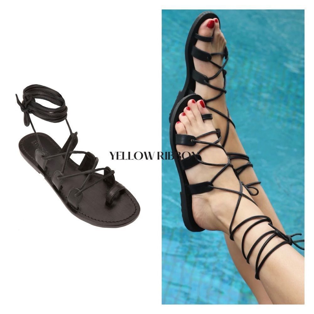 🆕 Johnny Was | Santa Barbara Lace-up Sandal